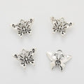 Filigree Butterfly Metal Charms in Three Antique Finishes view 4