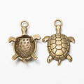 Vintage Turtle Charms in Multiple Finishes for Jewelry Making view 4