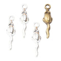 Vintage Mouse Charms in Multiple Finishes for Jewelry Making view 4