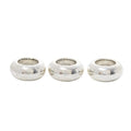 Vintage Style Metal Smooth Large Hole Spacer Bead in 3 Metal Finishes view 4
