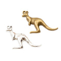 Kangaroo-Shaped Metal Charm Pendants in 2 Finishes view 4