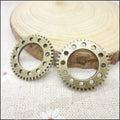 Large Perforated Gear Ring Components in Five Finishes view 4