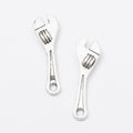 Adjustable Wrench Metal Charms in Two Finishes for Jewelry Making view 4