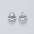 Lucky Cat Charm With Coin Details Metal Jewelry Making Pieces view 4