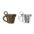 Graduated Measuring Cup Pendant Charm in Two Finishes view 4