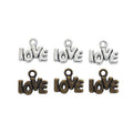 Love Word Two-Loop Connector in 2 Pictured Finishes view 4