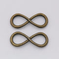 Infinity Link Connectors in Four Smooth Metal Finishes view 4
