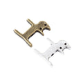 Tiny Hole Cat Bead Alloy Jewelry Making Component in 2 Finish Options view 4