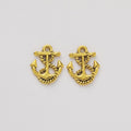 Small Anchor Connector Charms in Five Metallic Finishes view 4