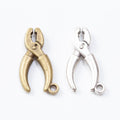 Pliers Tool Metal Charms in Two Antique Finishes Jewelry Components view 4