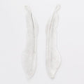 Slim Curved Feather Charm Metal Jewelry Making Pieces view 4