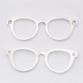 Eyeglasses Frame Metal Jewelry Connectors in 4 Finishes view 4