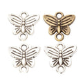 Butterfly Connector Metal Component in 2 Distinct Finishes for Jewelry Making view 4