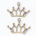 Openwork Five Point Crown Metal Charms Jewelry Findings view 4