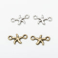 Vintage Starfish Charm in 2 Finishes for DIY Jewelry Making view 4
