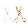 Vintage Scissors Charm in 2 Metal Finishes for Jewelry Making view 4
