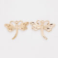 Openwork Dragonfly Metal Charm Pendant For Jewelry Making And Craft Projects view 4