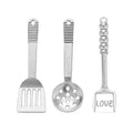 Mini Kitchen Spatula and Slotted Spoon Charms in 4 Styles view 7
