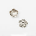 Floral Bead Cap Metal Jewelry Components in 10 Distinct Finishes view 8