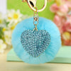 Crystal-Heart Sky-Blue-Pom