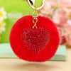 Crystal-Heart Red-Pom