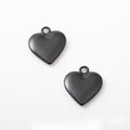 Black Heart Connector Three Openwork Metal Jewelry Link Designs view 8