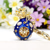 Blue Round-Fortune-Pouch