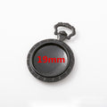 Eight Black Round Cabochon Pendant Tray Styles and Sizes view 7