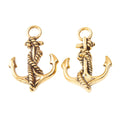 Zinc Alloy Anchor Charm Pendant for DIY Necklace Bracelet Jewelry Making view 5