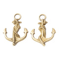 Zinc Alloy Anchor Charm Pendant for DIY Necklace Bracelet Jewelry Making view 3