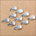Zinc Alloy Heart Letter Charm Pendant No.274918 for DIY Necklace Bracelet Jewelry Making view 3