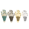 Zinc Alloy Skeleton Hand Charm Pendant No.117652 for DIY Necklace Bracelet Jewelry Making view 5