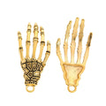Zinc Alloy Skeleton Hand Charm Pendant No.117652 for DIY Necklace Bracelet Jewelry Making view 4