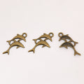 Zinc Alloy Dolphin Charm Pendant No.901985 for DIY Necklace Bracelet Jewelry Making view 2