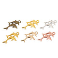 Zinc Alloy Dolphin Charm Pendant No.901985 for DIY Necklace Bracelet Jewelry Making view 5