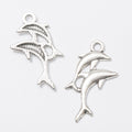 Zinc Alloy Dolphin Charm Pendant No.901985 for DIY Necklace Bracelet Jewelry Making view 3