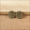 Zinc Alloy Gear Charm Pendant No.681224 for DIY Necklace Bracelet Jewelry Making view 2