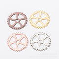 Zinc Alloy Gear Charm Pendant No.765580 for DIY Necklace Bracelet Jewelry Making view 5