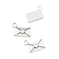 Zinc Alloy Envelope Charm Pendant No.484484 for DIY Necklace Bracelet Jewelry Making view 2