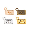 Zinc Alloy Envelope Charm Pendant No.484484 for DIY Necklace Bracelet Jewelry Making view 5