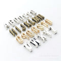 Zinc Alloy Letter A-Z Charm Pendant No.618086 for DIY Necklace Bracelet Jewelry Making view 5