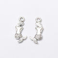 Zinc Alloy Mermaid Charm Pendant No.027325 for DIY Necklace Bracelet Jewelry Making view 3