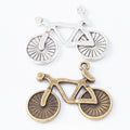 Zinc Alloy Bicycle Charm Pendant No.998586 for DIY Necklace Bracelet Jewelry Making view 1