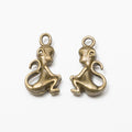 Zinc Alloy Monkey Charm Pendant No.888034 for DIY Necklace Bracelet Jewelry Making view 3