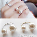 Korean Simple Flower Index Finger Ring Creative Open Adjustable Ring For Women Gift view 4