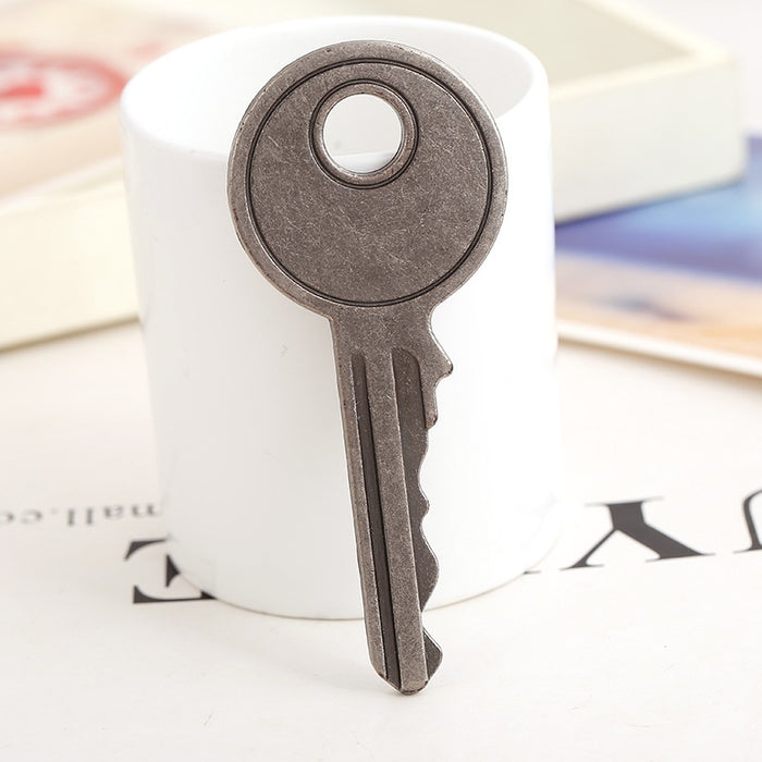 89mm x 37mm Vintage Style Alloy Large Key Pendant For DIY Jewelry Necklace Charms