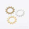 Zinc Alloy Gear Charm Pendant No.970144 for DIY Necklace Bracelet Jewelry Making view 5