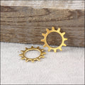 Zinc Alloy Gear Charm Pendant No.970144 for DIY Necklace Bracelet Jewelry Making view 3