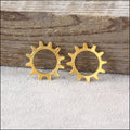 Zinc Alloy Gear Charm Pendant No.970144 for DIY Necklace Bracelet Jewelry Making view 2