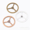 Zinc Alloy Gear Charm Pendant No.680562 for DIY Necklace Bracelet Jewelry Making view 1